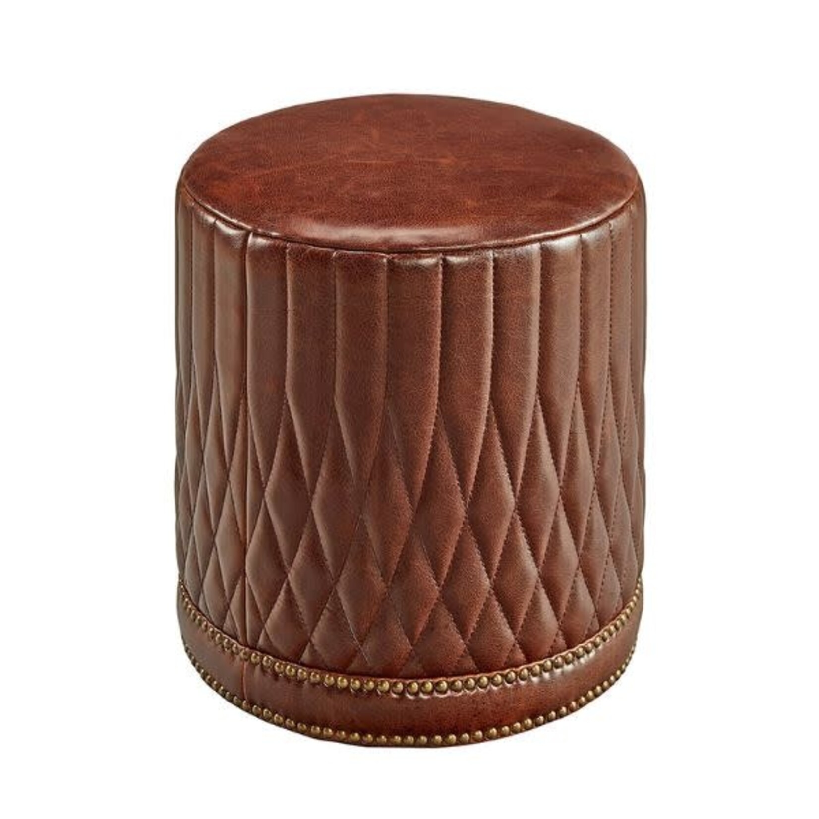 Paris Flea Ottoman, 19.25 X 19.25 X 19.25