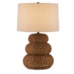 Currey and Co Mabrouka Table Lamp, 23 X 23 X 26