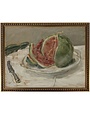 Antique Curiosities Inc Oil painting A Artwork, Watermelon, 16 X 12 in.
