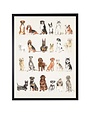 Antique Curiosities Inc Dog Breed Watercolor Artwork, 8 X 10 in.