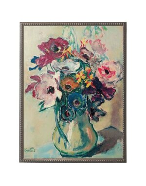 Antique Curiosities Inc Vintage Oil Painting I Artwork, Floral, 16 X 20 in.