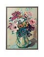Antique Curiosities Inc Vintage Oil Painting I Artwork, Floral, 16 X 20 in.