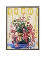 Antique Curiosities Inc Vintage Oil Painting A Artwork, Floral, 16 X 20 in.