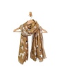 Joy Susan Mixed Dog Breed Scarf, Tan