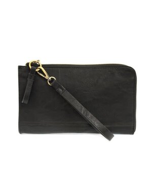 Joy Susan Karina Convertible Wristlet and Wallet, Black