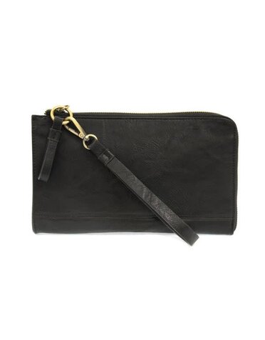 Joy Susan Karina Convertible Wristlet and Wallet, Black