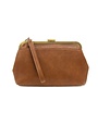 Joy Susan Vivie Frame Lock Convertible Crossbody Wristlet, Bourbon