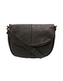 Joy Susan Selma Saddle Crossbody Bag, Black
