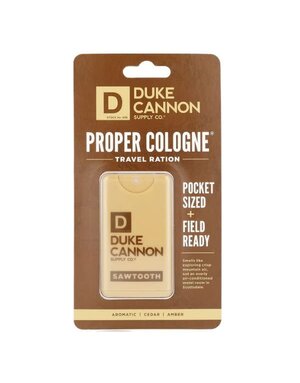 Duke Cannon Supply Company Duke Cannon Travel Size Pocket Cologne, 0.34 oz., Sawtooth