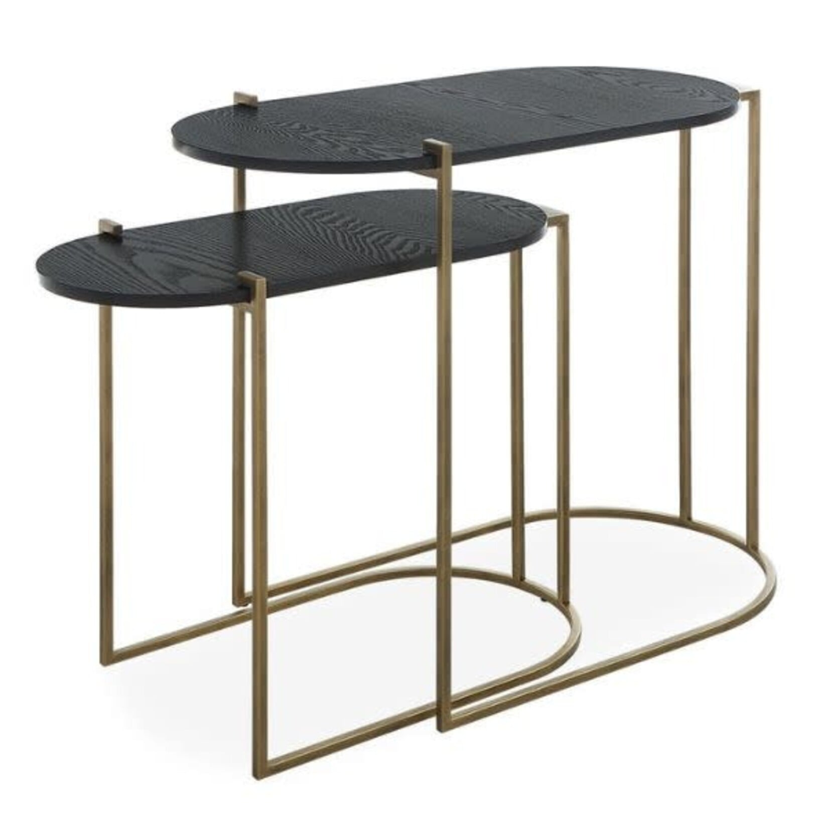 Aztec Nesting Tables, Set of Two, 27 x 22 x 14