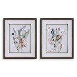 Delicate Flowers Framed Print, Assorted Designs, 28 X 34 X 2