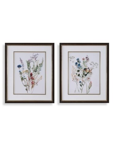 Delicate Flowers Framed Print, Assorted Designs, 28 X 34 X 2, ArtworkAvailable for Delivery or Pick Up
