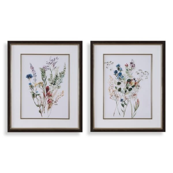 Delicate Flowers Framed Print, Assorted Designs, 28 X 34 X 2, ArtworkAvailable for Delivery or Pick Up