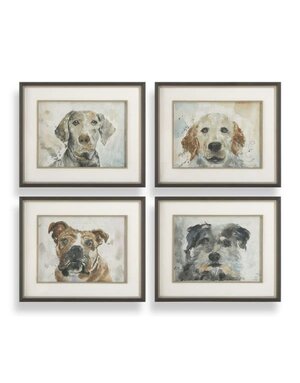 Dog Days Framed Prints, Assorted Designs, 28 X 23, Artwork Available for Local Delivery or Pick Up