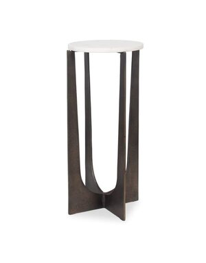 Iron Frame Accent Table, 12 X 24 X 12, Furniture Available for Local Delivery or Pick Up