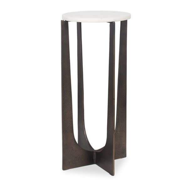 Iron Frame Accent Table, 12 X 24 X 12, Furniture Available for Local Delivery or Pick Up
