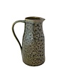 Stoneware Pitcher, Green, 2 qt., 5.5 X 10 in.
