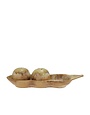 Peas in a Pod Shaped Salt & Pepper Shakers, Green