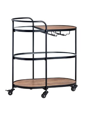 Jaxon Bar Cart, 29.75 X 18.25 X 27.5 in, Furniture for Local Delivery or Pick Up
