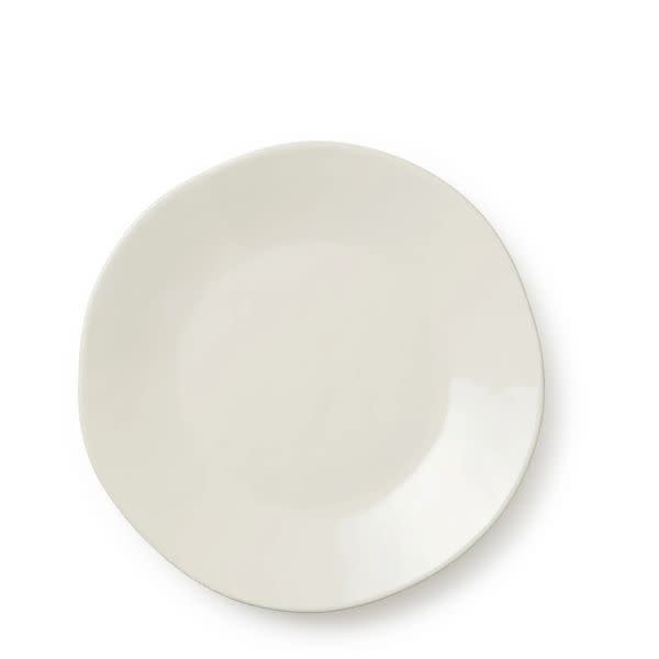 Certified International Salad Pate, 9 in., Linen Cream