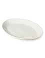 Certified International Oval Platter, 16 in., Linen Cream