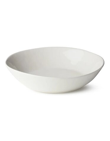 Certified International Pasta Bowl, 13 in., Linen Cream
