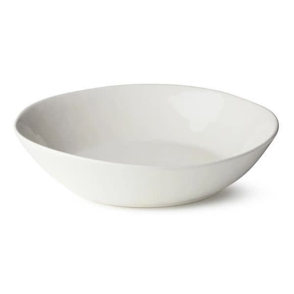 Certified International Pasta Bowl, 13 in., Linen Cream