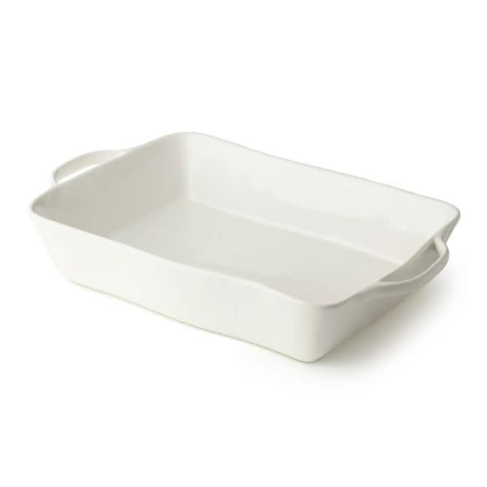 Certified International Rectangular Baker, Linen Cream, Large, 16 in.