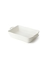 Certified International Rectangular Baker, Linen Cream, Medium, 14 in.