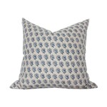 Aster Floral Throw Pillow, Indigo, 22 X 22 in.