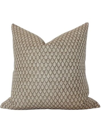 Fern Floral Pillow, Earthy, 20 X 20 in.