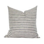 Sanford Striped Throw Pillow, Denim, 22 X 22 in.