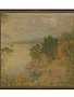 Autumn Landscape Framed Antique Art, 6 X 6 in.