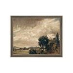 The Fisher's House Framed Antique Art, 9 X 7 in.