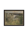The Bridge At Argenteuil Framed Antique Art, 9 X 7 in.