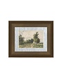 Provence Landscape Framed Antique Art, 10 X 8 in.
