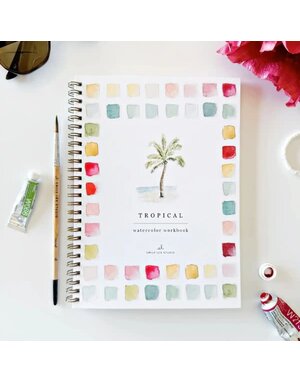 emily lex studio Watercolor Workbook, Tropical