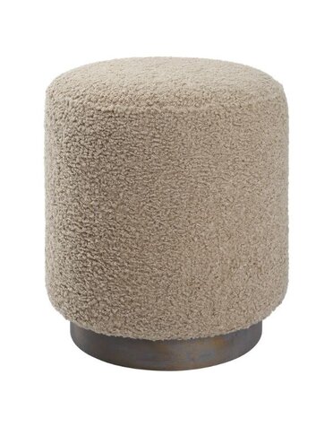 Avila Ottoman, Latte, 16 X 16 X 18, Furniture Available for Local Delivery or Pick Up
