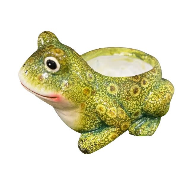 Hazel Frog Planter, 6.8 X 5.3 X 4 in.
