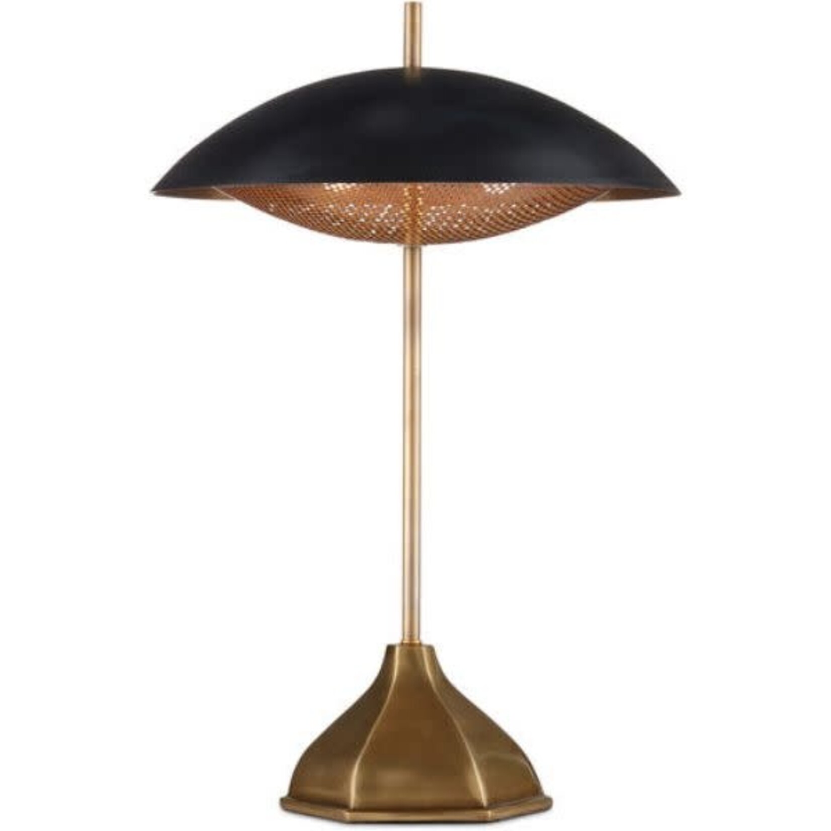 Currey and Co Domville Table Lamp, 18 X 18 X 27