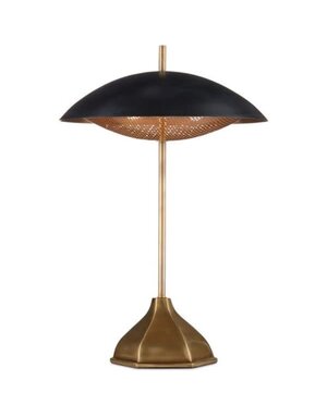 Currey and Co Domville Table Lamp, 18 X 18 X 27, Lighting Available for Local Delivery or Pick Up