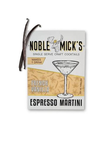 Noble Mick's Noble Mick's Single Serve Craft Cocktail, French Vanilla Espresso Martini