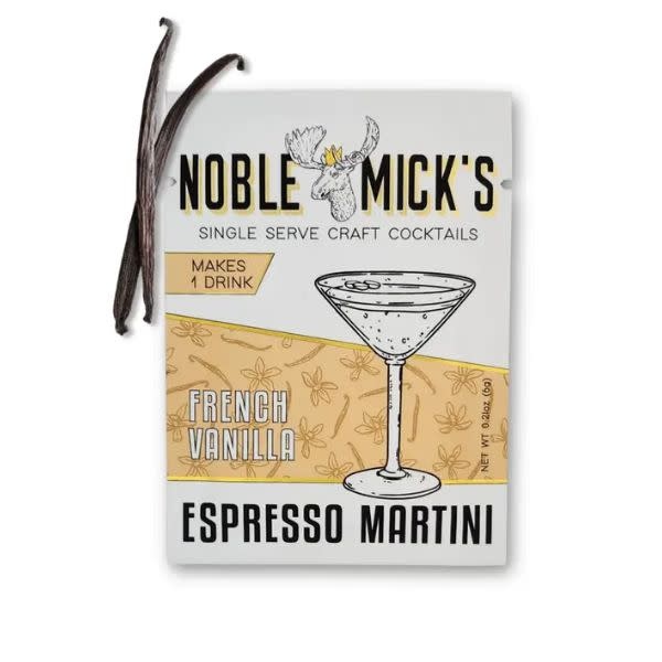 Noble Mick's Noble Mick's Single Serve Craft Cocktail, French Vanilla Espresso Martini