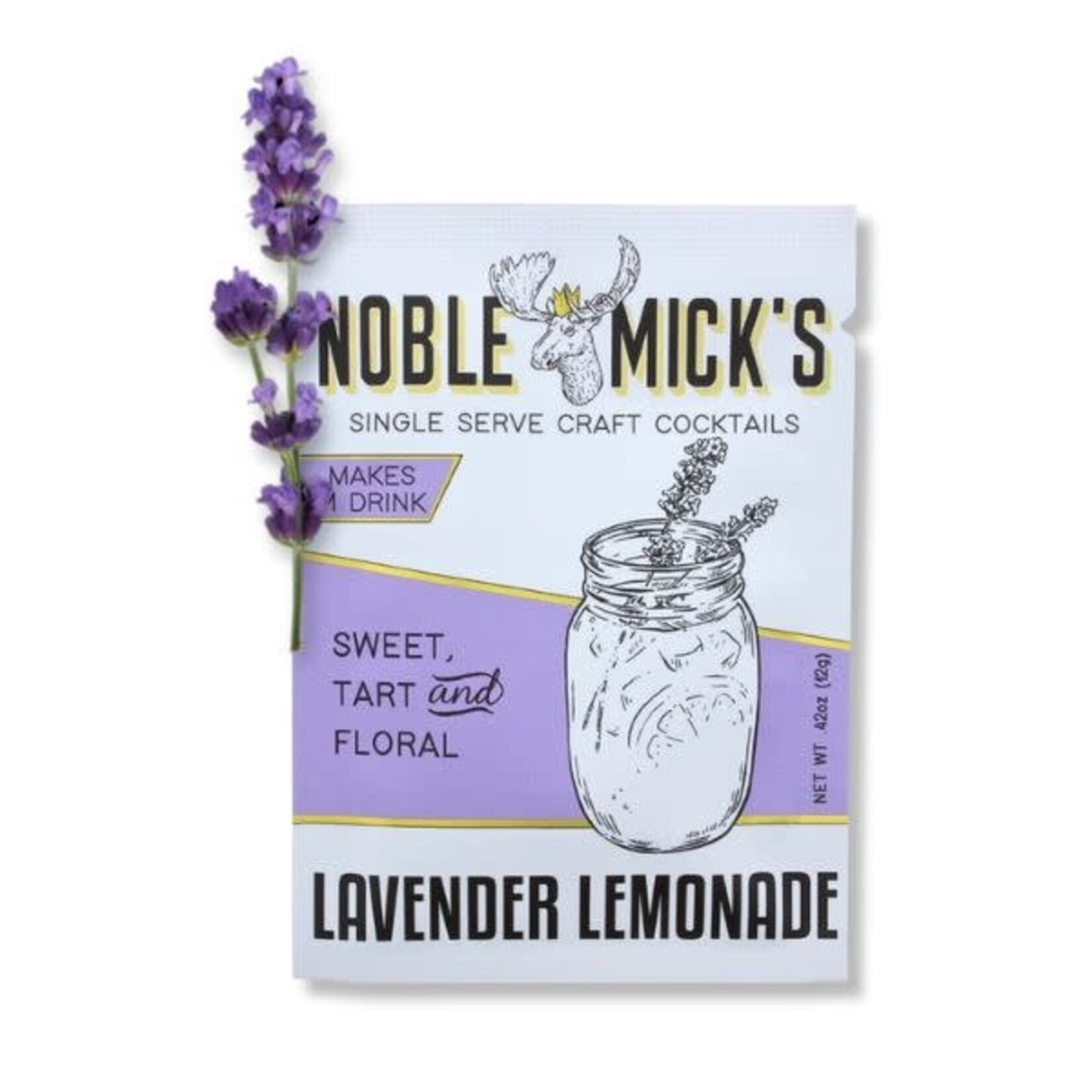 Noble Mick's Noble Mick's Single Serve Craft Cocktail, Lavender Lemonade