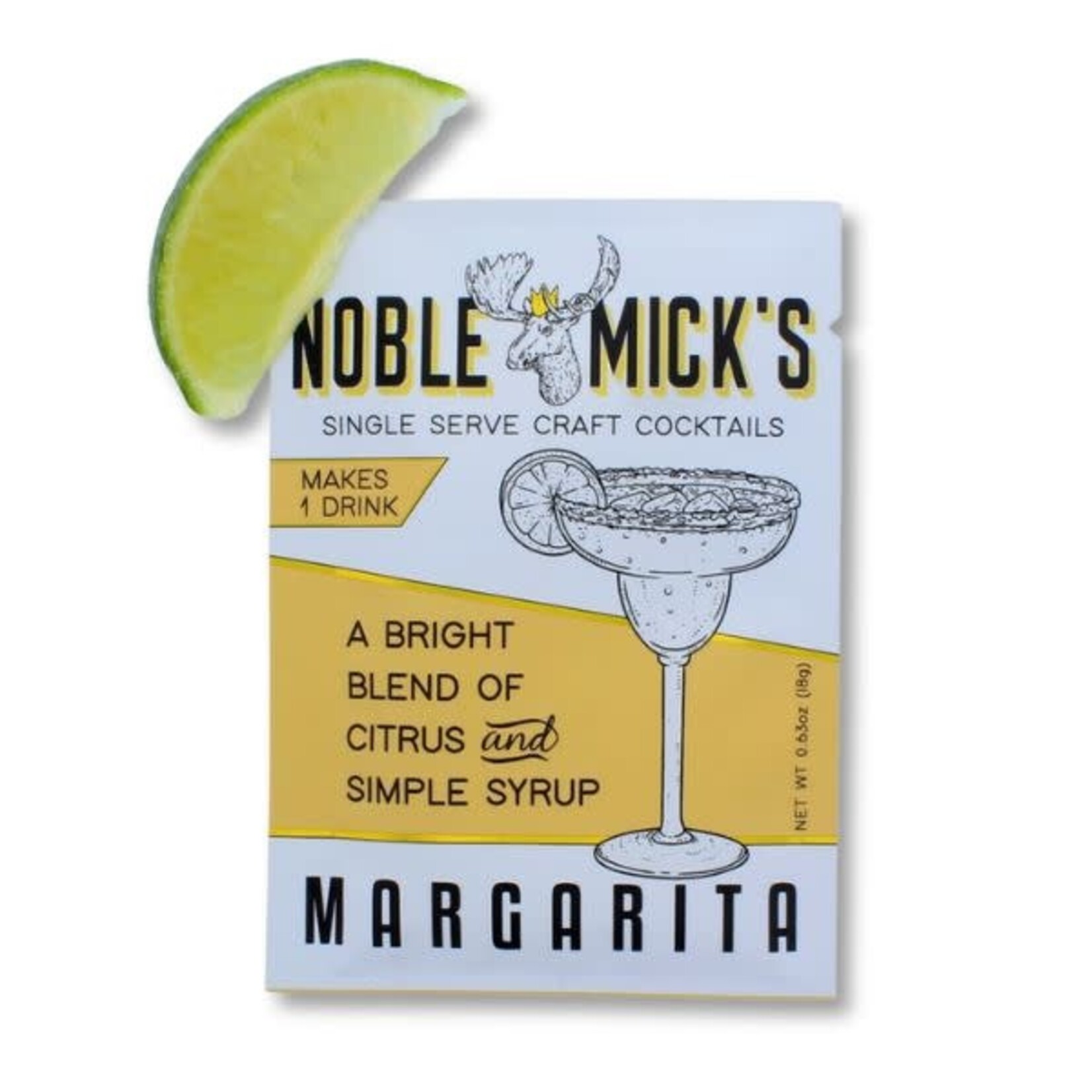Noble Mick's Noble Mick's Single Serve Craft Cocktail, Margarita