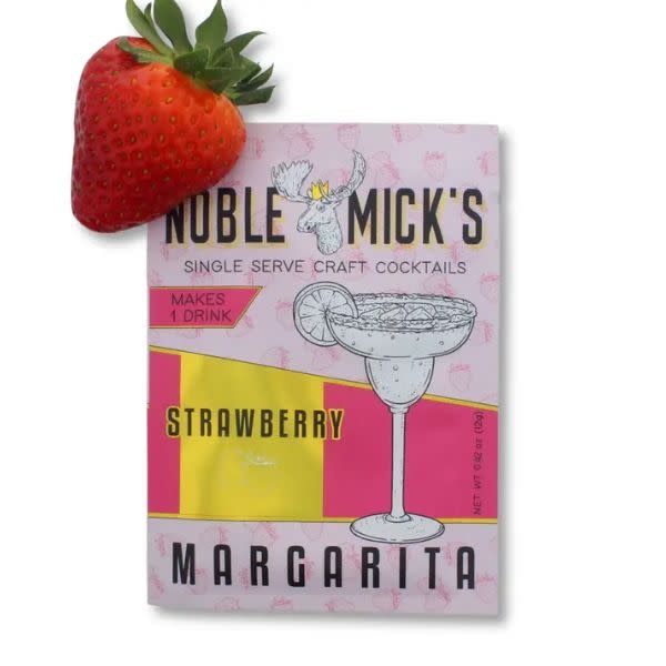 Noble Mick's Noble Mick's Single Serve Craft Cocktail, Strawberry Margarita