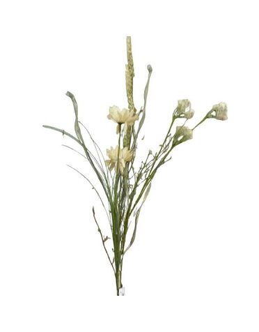 JanMichaels Art & Home Wildflower Spray, Cream, 20 in.