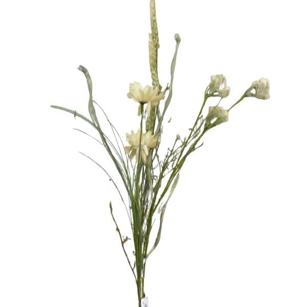 JanMichaels Art & Home Wildflower Spray, Cream, 20 in.