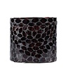 Glass Mosaic Tealight Votive Holder, Brown