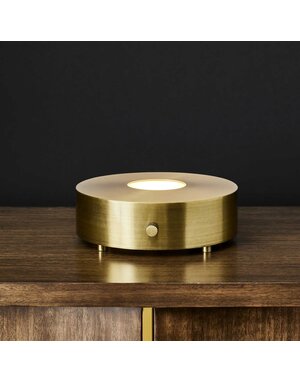 Lighted Plateau Lamp - Brass, Available for local pick up